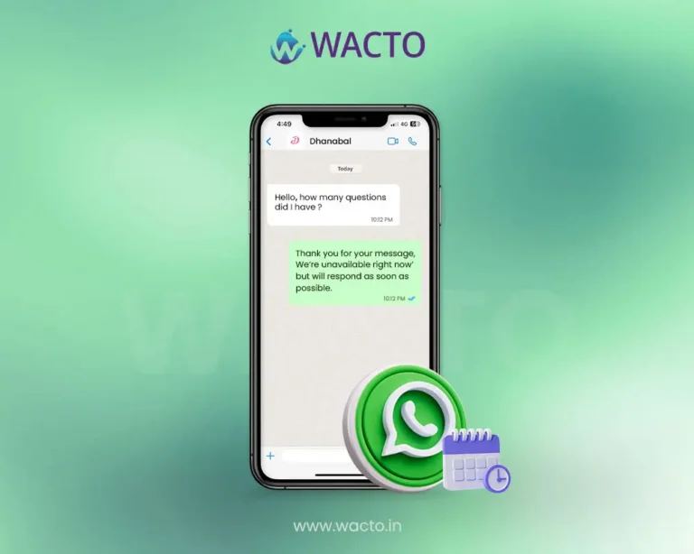 How to schedule whatsapp messages