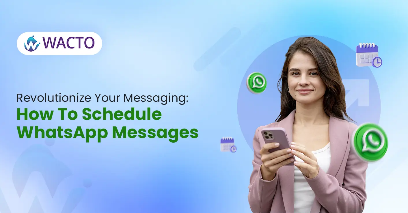 How to schedule whatsapp messages
