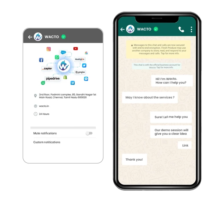 Whatsapp green tick verification
