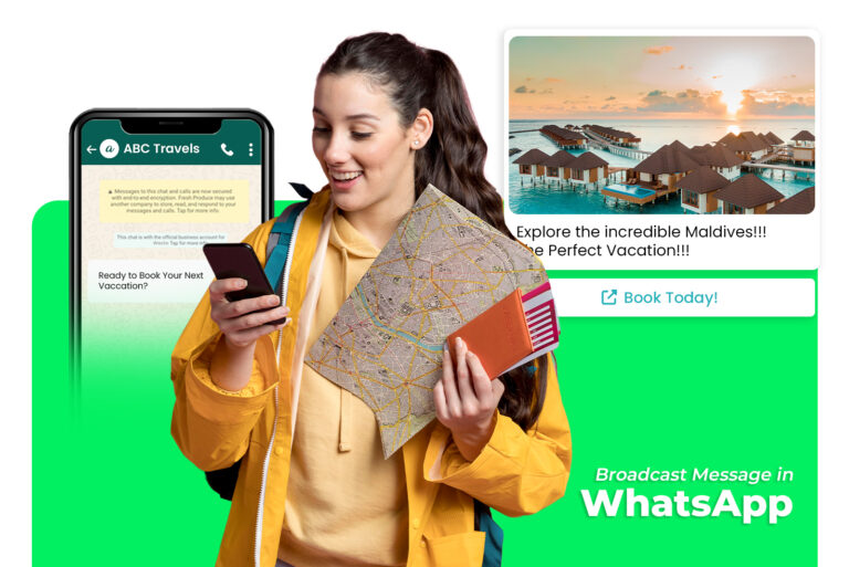 Broadcast message in whatsApp
