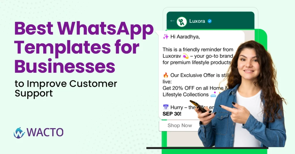 whatsapp templates for business