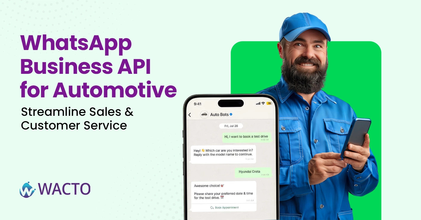 WhatsApp Business API for Automotive
